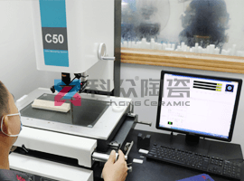 氧化鋯陶瓷切刀二次元檢測(cè)